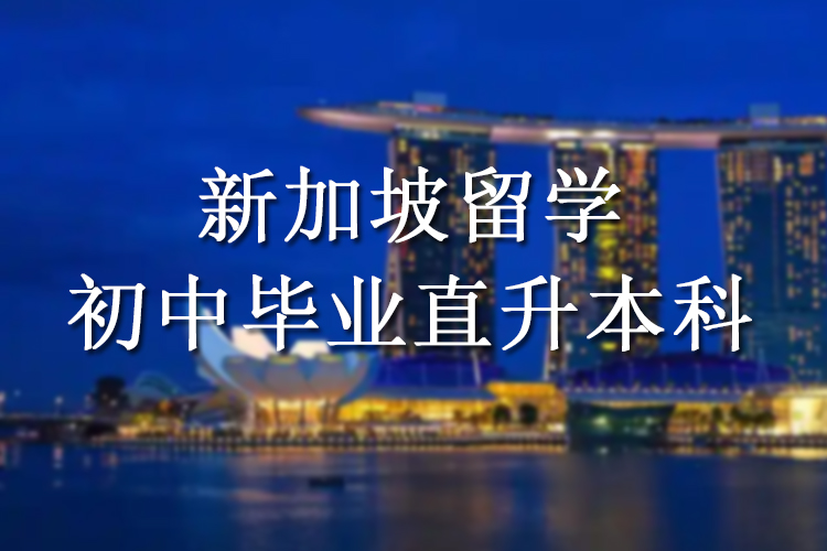 初中毕业去新加坡留学读本科：流程详解与费用指南
